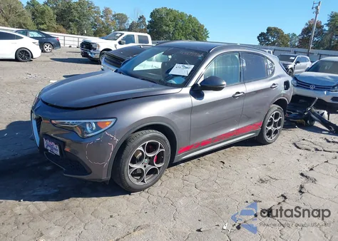 2018 Alfa Romeo Stelvio Sport Awd из США, поврежденный, VIN ZASFAKPN4J7B58961